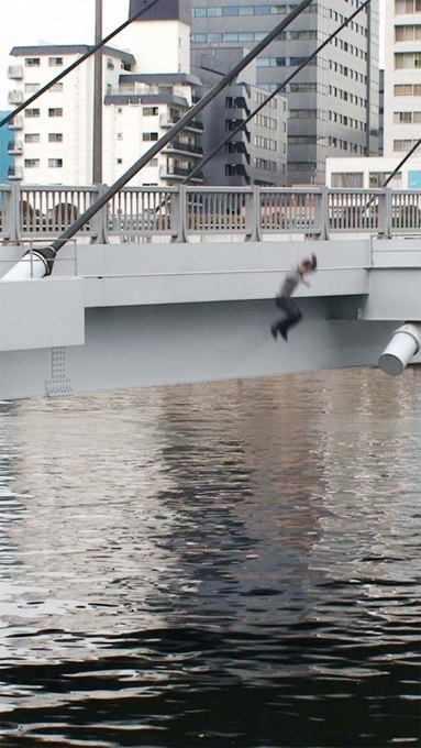 Perfomans və parkur qarışığı - FOTO