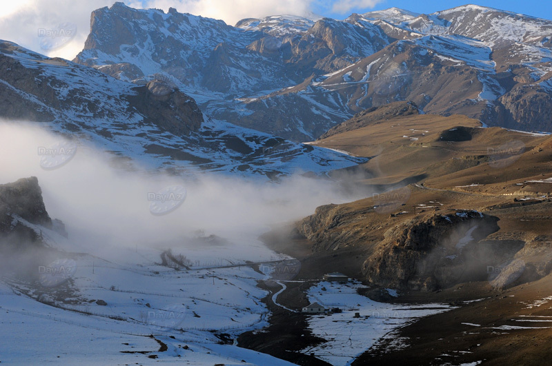 Azərbaycan dağlarının qış görüntüləri - FOTOSESSİYA