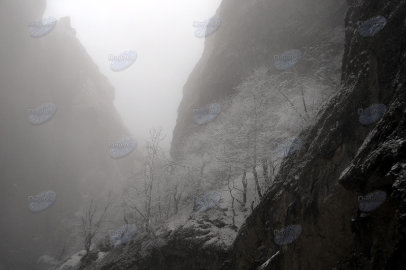 Azərbaycan dağlarının qış görüntüləri - FOTOSESSİYA