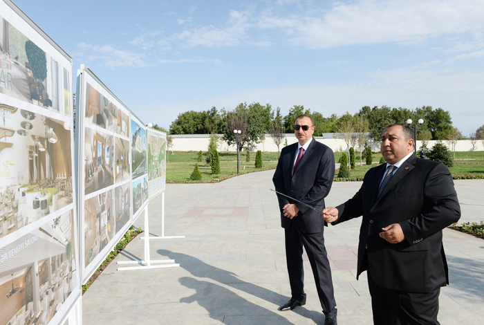 Prezident İlham Əliyev: "Azərbaycan öz sürətli inkişaf dövrünü yaşayır və ölkədə böyük quruculuq işləri aparılır" - YENİLƏNİB - FOTO