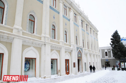 Bakı ağ libasa büründü - FOTOSESSİYA