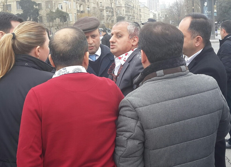 Bakıda keçmiş deputatın düşdüyü dəhşətli qəzanın anbaan görüntüləri - VİDEO - FOTO