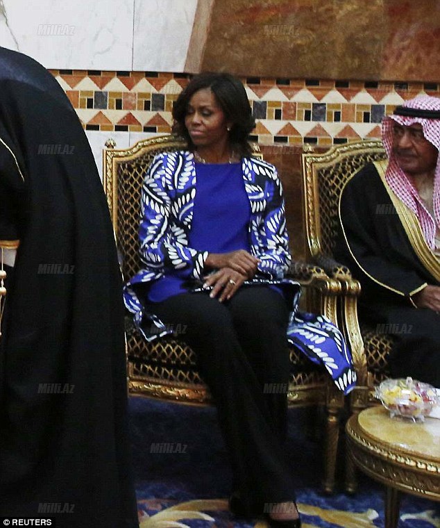 Mişel Obama vəhhabilərə meydan oxudu - FOTO