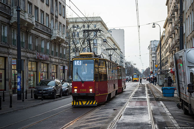 Varşava tramvayı - FOTOSESSİYA