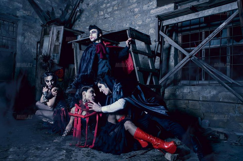 Azərbaycanlı modelyerdən vampir kolleksiyası - FOTO