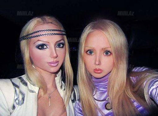 Barbiyə bənzəyən qadın: "Hava və işıqla qidalanıram" - FOTO