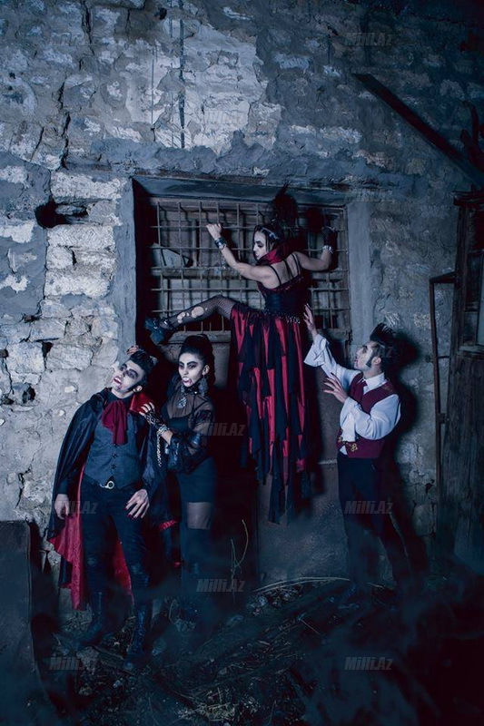 Azərbaycanlı modelyerdən vampir kolleksiyası - FOTO