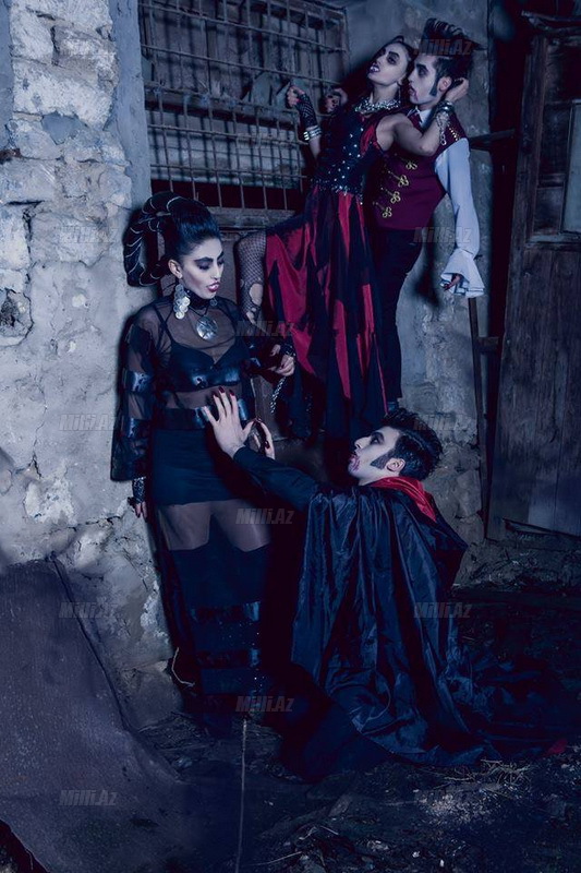 Azərbaycanlı modelyerdən vampir kolleksiyası - FOTO