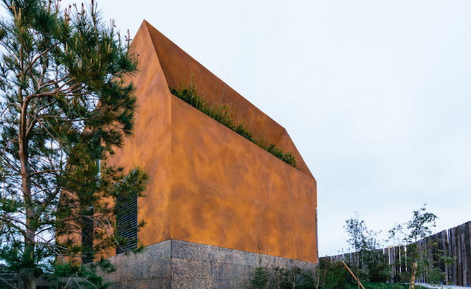 Böyük hovuzlu villa - FOTO