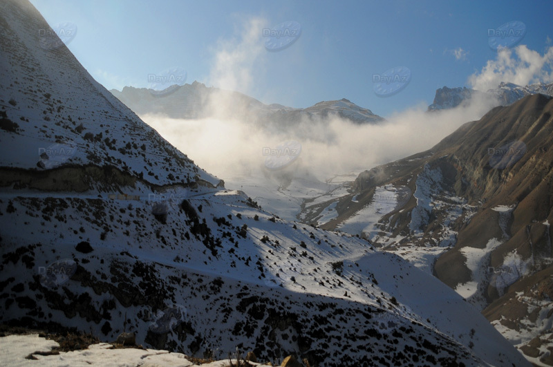 Azərbaycan dağlarının qış görüntüləri - FOTOSESSİYA