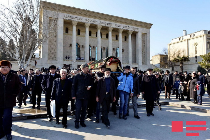 Vaqif Səmədoğlu dəfn olundu - YENİLƏNİB - FOTO
