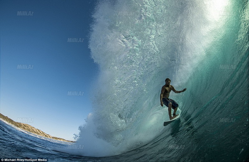 Dalğaları ram edən cəsurlar - FOTOSESSİYA