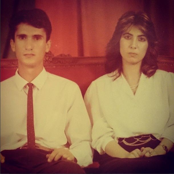 Nadir Qafarzadənin nişanlı vaxtları - FOTO