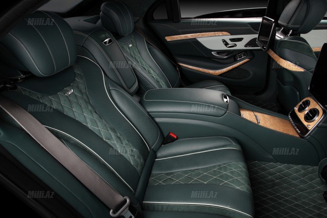 Zirehli, Quran ayəli Mercedes S600 - FOTO