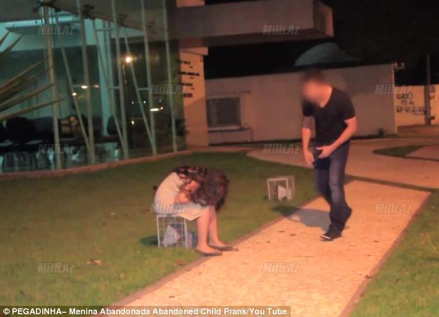 Şok: Ağlayan qız görənləri dəhşətə gətirdi - VİDEO - FOTO