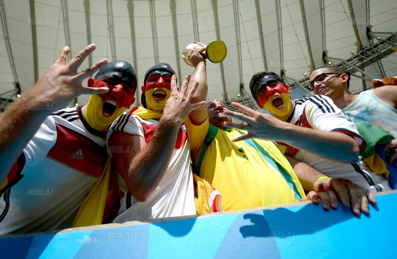 DÇ-2014: Almaniya və Braziliya 1/2 finalda - YENİLƏNİB - VİDEO - FOTOSESSİYA