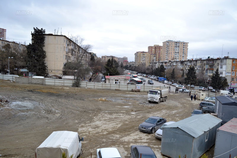 Bakıda yeni tikilən metro stansiyası - FOTOSESSİYA