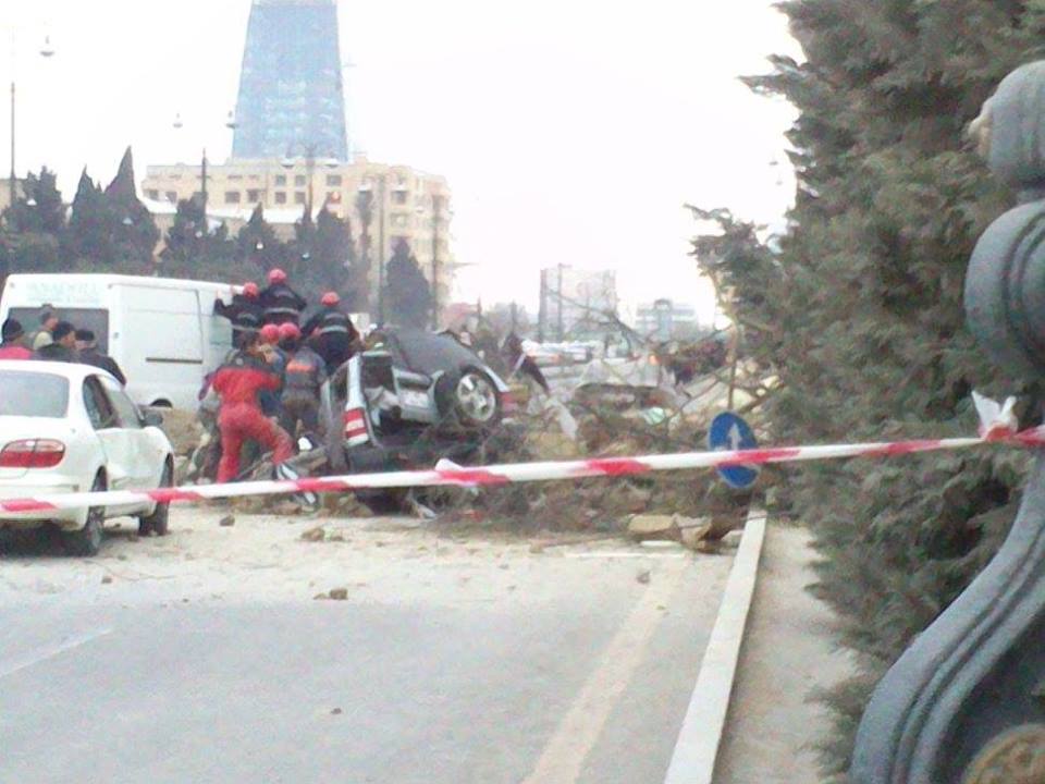 Bakıda binanın uçması nəticəsində ölənlərin kimliyi bilindi - YENİLƏNİB - VİDEO - FOTO