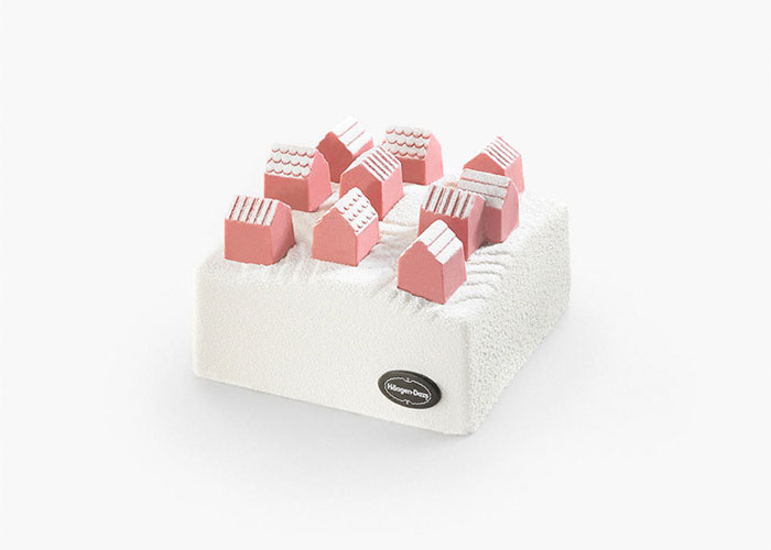 Orijinal dondurma-tort - FOTO