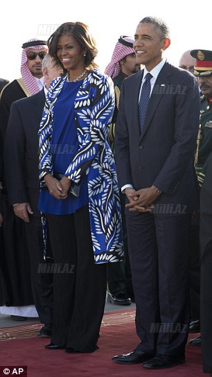 Mişel Obama vəhhabilərə meydan oxudu - FOTO