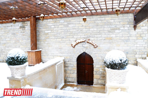 Bakı ağ libasa büründü - FOTOSESSİYA