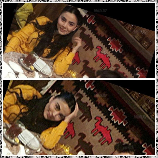 Azərbaycanlı sənətçilər Bakı metrosunda - FOTOSESSİYA