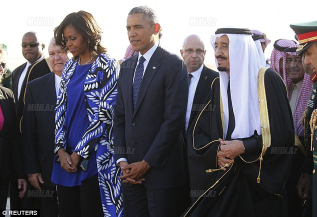 Mişel Obama vəhhabilərə meydan oxudu - FOTO