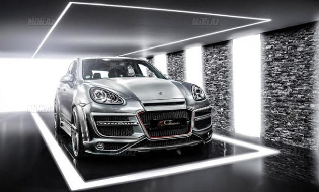 Porsche Cayenne-ə əl gəzdirildi - FOTO