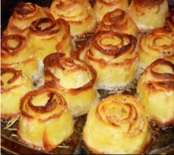 Mətbəx sirləri: Kartofdan qızılgüllər - FOTO