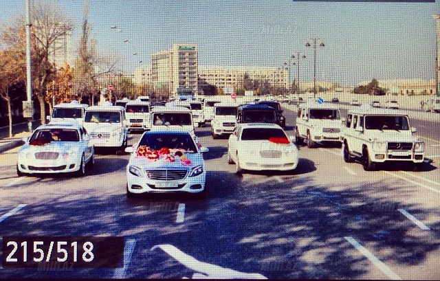 Bakıda 25 "Gelandewagen"li toy kimə çalınıb? - YENİLƏNİB - VİDEO - FOTO