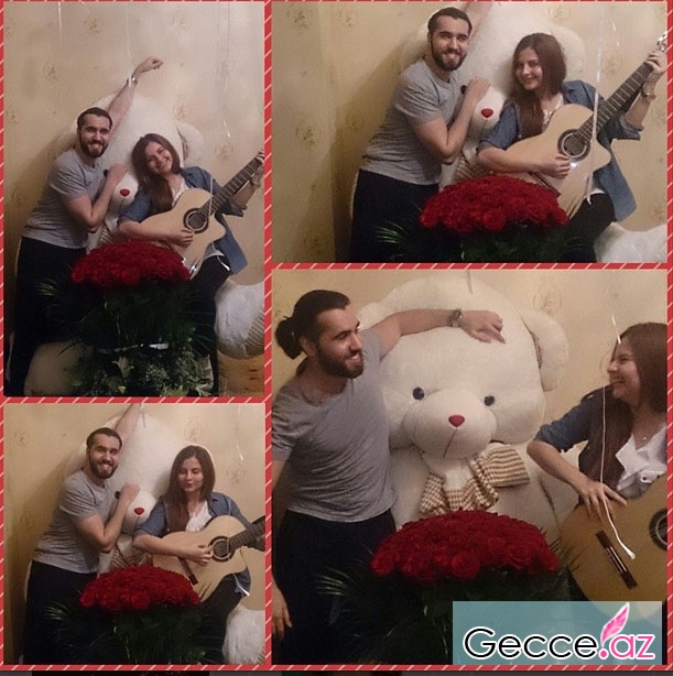 Müğənni Aynişan Quliyevanın ad günündən - VİDEO - FOTO