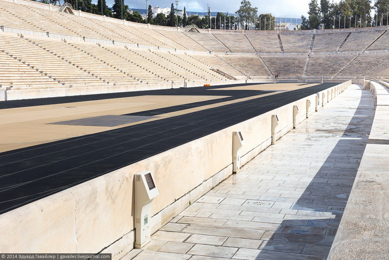 İlk Olimpiya oyunlarının keçirildiyi mərmər stadion - FOTOSESSİYA