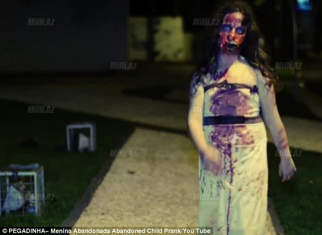 Şok: Ağlayan qız görənləri dəhşətə gətirdi - VİDEO - FOTO