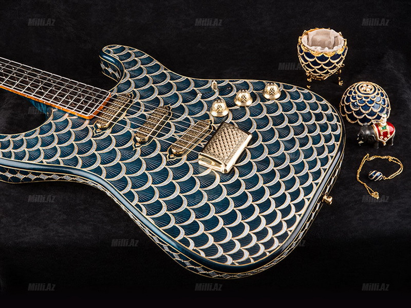 Brilyant gitara satışa çıxarılır - VİDEO - FOTO