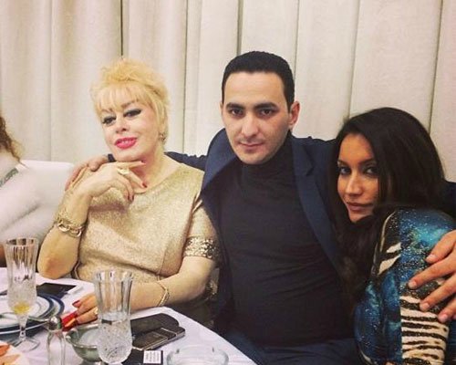 İlhamə Quliyeva oğlu və gəlini ilə - FOTO