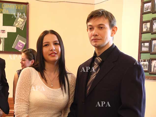 Azərbaycanda ilk: ömürlük məhkum həbsxanada evləndi - FOTO