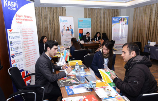 Bakıda "Kaspi" Təhsil Mərkəzinin təşkilatçılığı ilə növbəti - VI Beynəlxalq təhsil sərgisi açıldı - FOTO