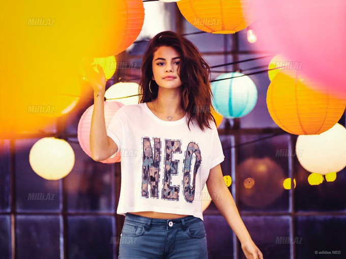 Selena Qomes yeni reklama çəkildi - FOTO