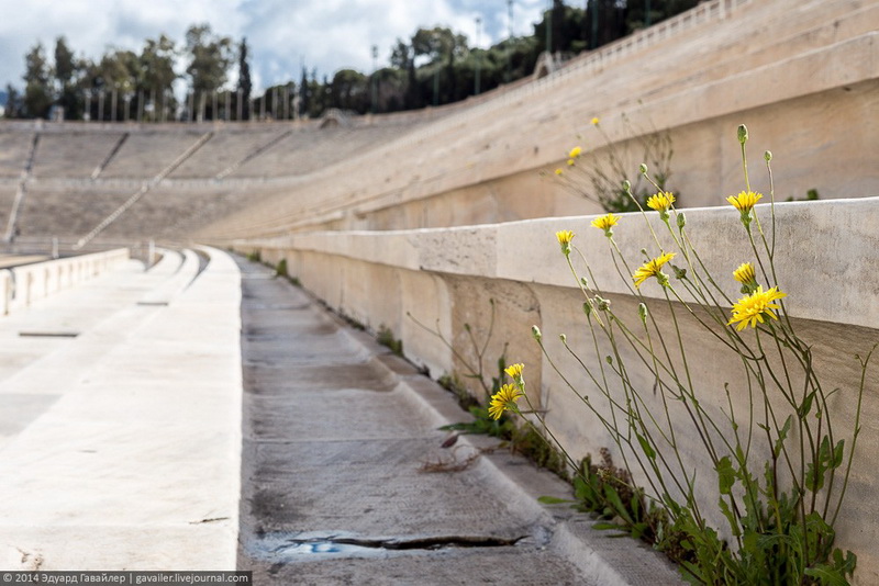İlk Olimpiya oyunlarının keçirildiyi mərmər stadion - FOTOSESSİYA