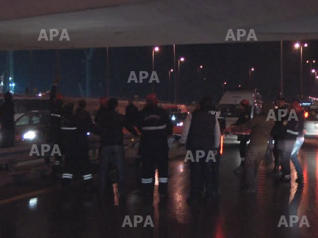 Bakıda özünü körpüdən atan gəncin kimliyi müəyyənləşdi - YENİLƏNİB - ANBAAN VİDEO - FOTO