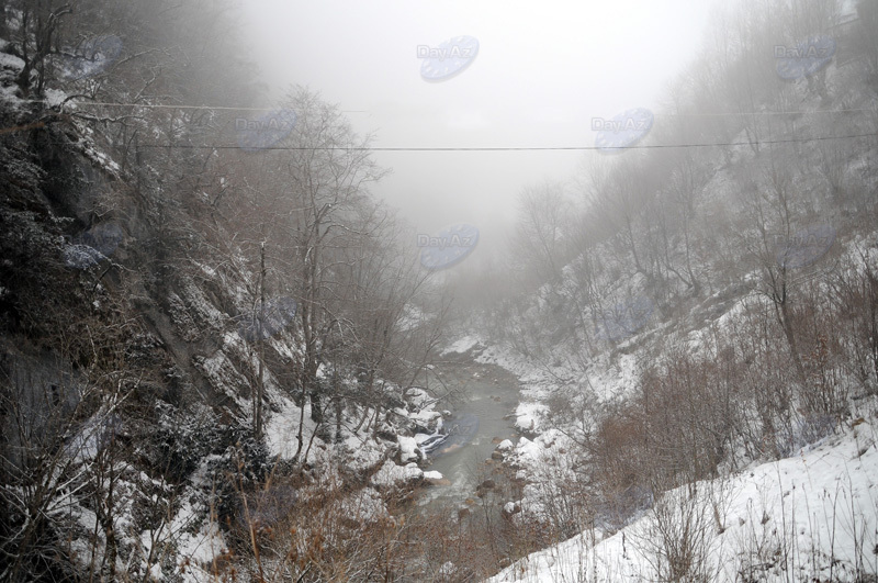 Azərbaycan dağlarının qış görüntüləri - FOTOSESSİYA