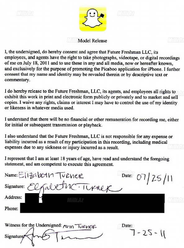 Snapchat-la bağlı rüsvayçı qalmaqal - FOTO