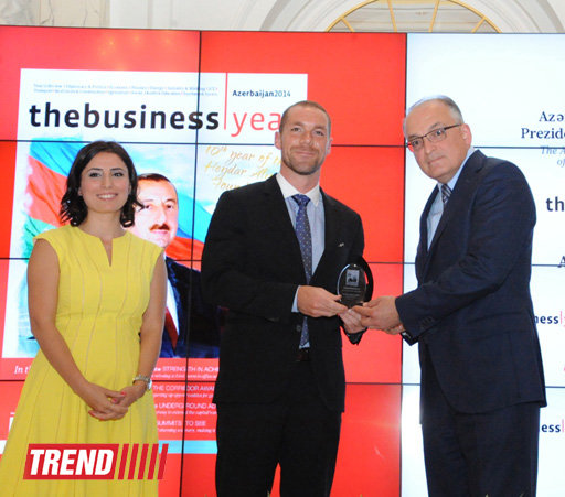 Bakıda "The Business Year: Azerbaijan - 2014" nəşrinin təqdimat mərasimi keçirilib - FOTO