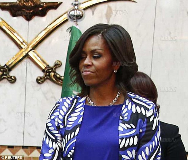 Mişel Obama vəhhabilərə meydan oxudu - FOTO