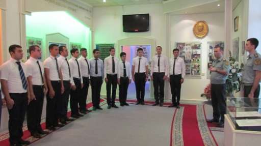 Mədət Quliyev Penitensiar Xidmətin yeni əməkdaşlarını qəbul etdi - FOTO
