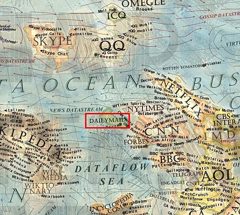 İnternetin belə xəritəsi olmamışdı - FOTO