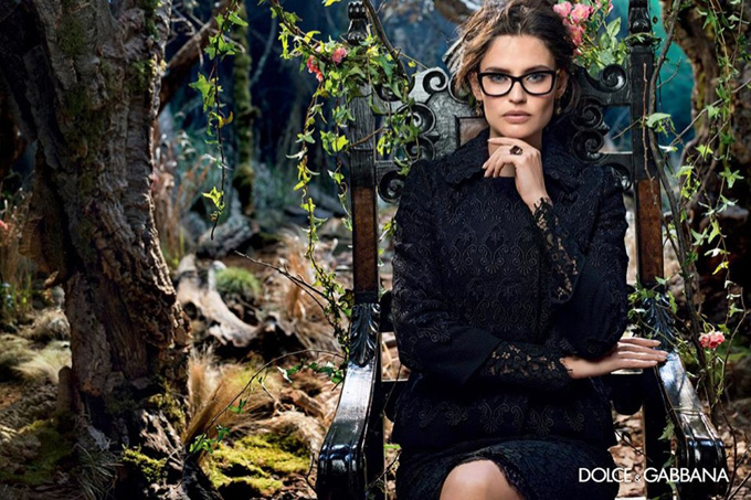 Byanka eynək reklamında - FOTO