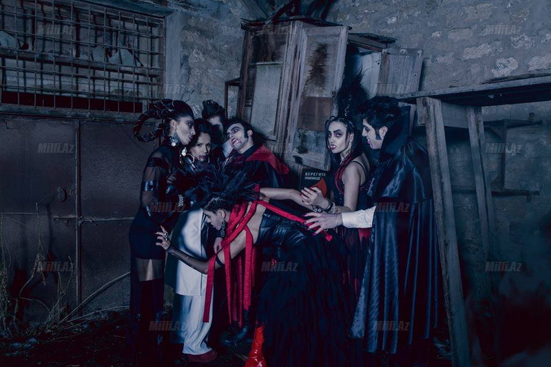 Azərbaycanlı modelyerdən vampir kolleksiyası - FOTO