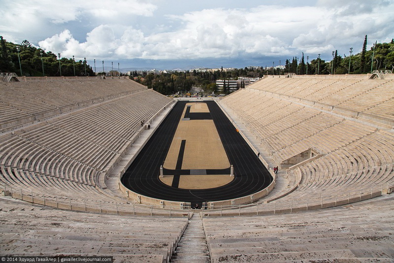 İlk Olimpiya oyunlarının keçirildiyi mərmər stadion - FOTOSESSİYA