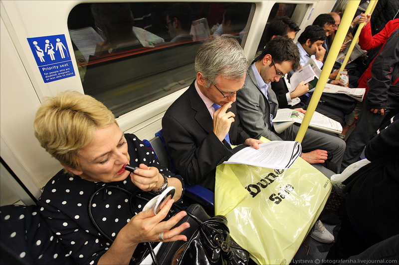 London metrosu haqqında - FOTOSESSİYA